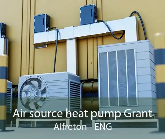 Air source heat pump Grant Alfreton - ENG