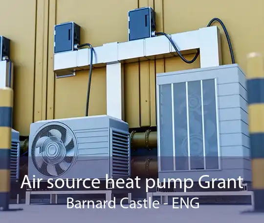 Air source heat pump Grant Barnard Castle - ENG