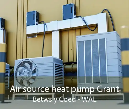 Air source heat pump Grant Betws y Coed - WAL