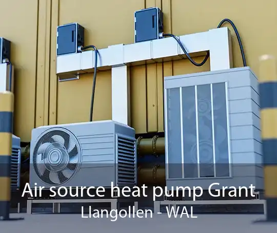 Air source heat pump Grant Llangollen - WAL