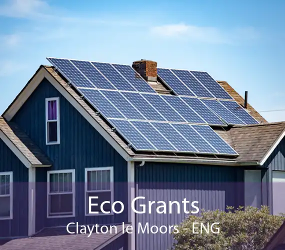 Eco Grants Clayton le Moors - ENG