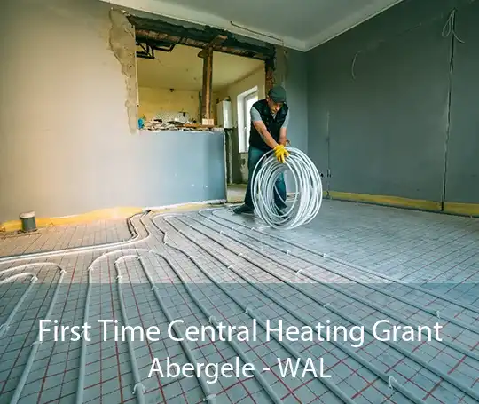 First Time Central Heating Grant Abergele - WAL