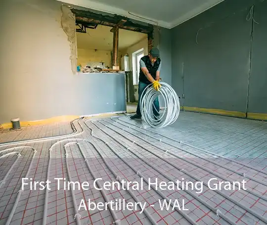 First Time Central Heating Grant Abertillery - WAL