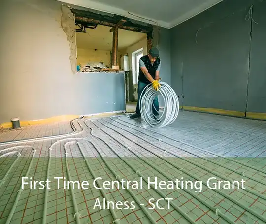 First Time Central Heating Grant Alness - SCT