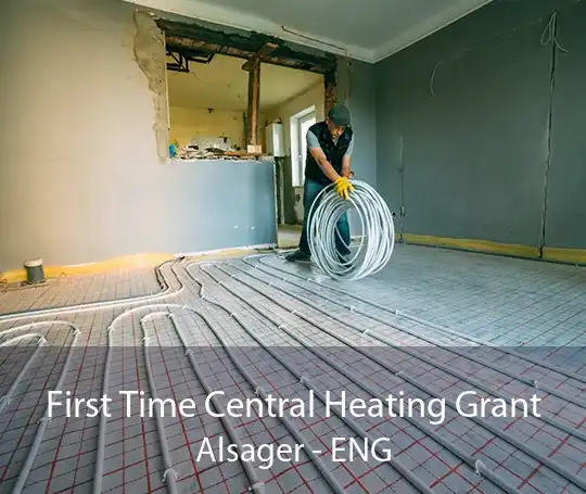 First Time Central Heating Grant Alsager - ENG