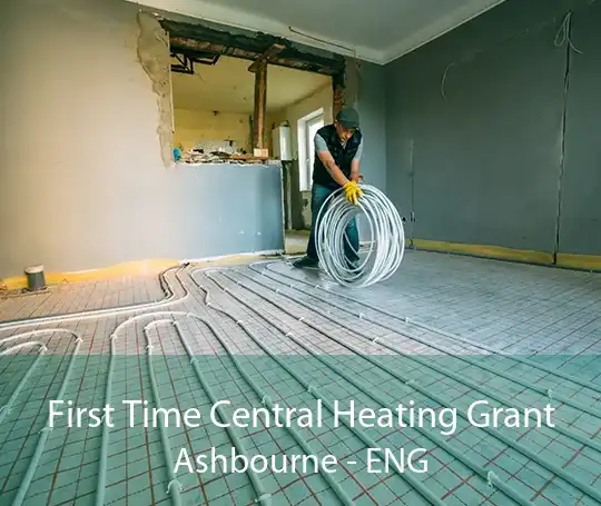 First Time Central Heating Grant Ashbourne - ENG