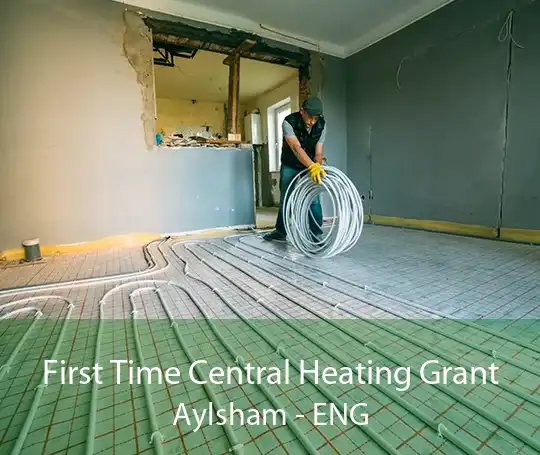 First Time Central Heating Grant Aylsham - ENG