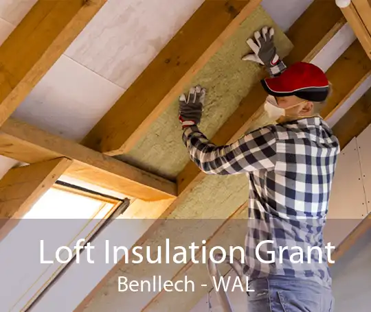 Loft Insulation Grant Benllech - WAL