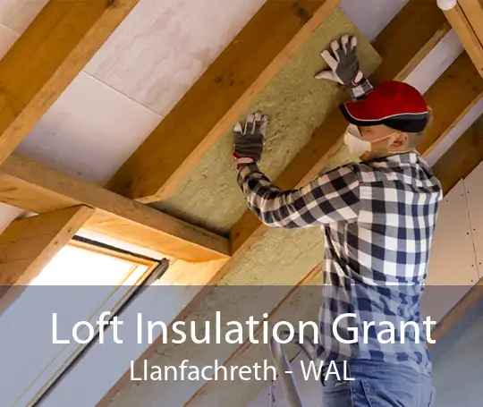 Loft Insulation Grant Llanfachreth - WAL