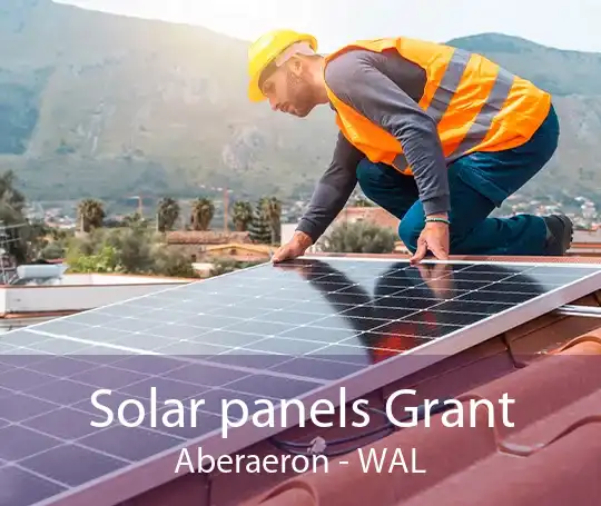 Solar panels Grant Aberaeron - WAL