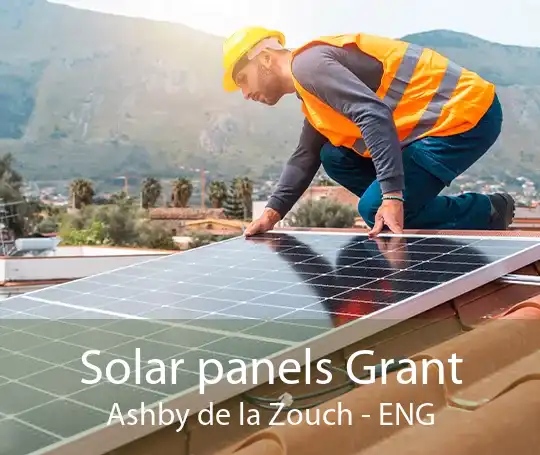 Solar panels Grant Ashby de la Zouch - ENG