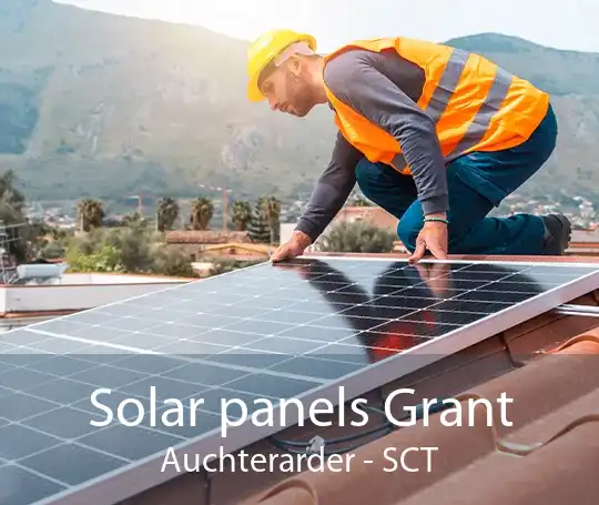 Solar panels Grant Auchterarder - SCT