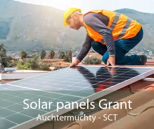 Solar panels Grant Auchtermuchty - SCT