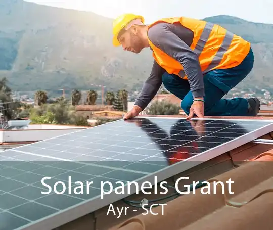 Solar panels Grant Ayr - SCT