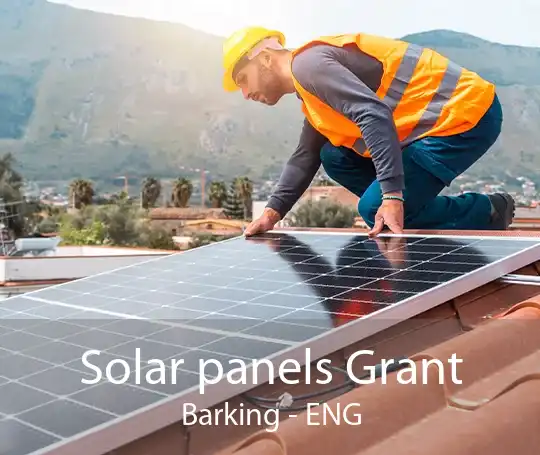 Solar panels Grant Barking - ENG