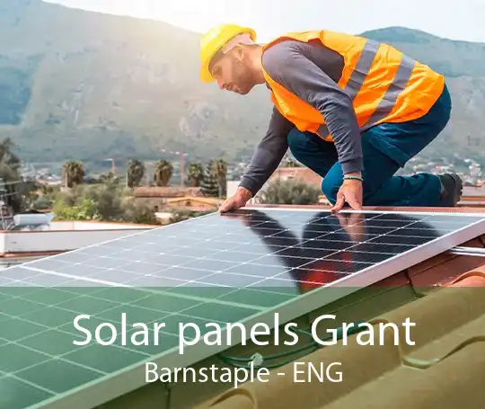 Solar panels Grant Barnstaple - ENG
