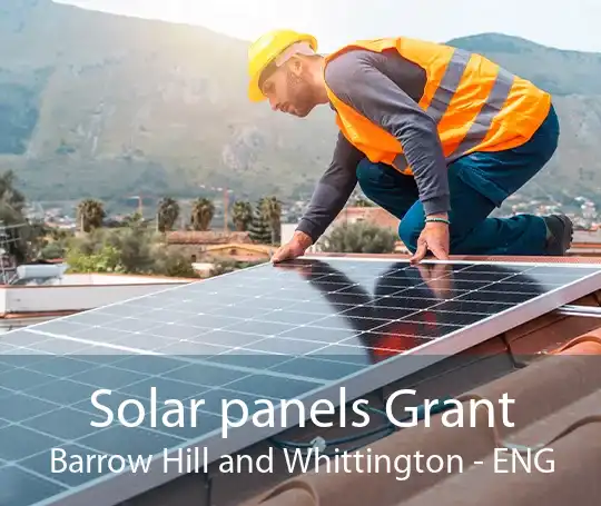 Solar panels Grant Barrow Hill and Whittington - ENG