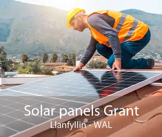 Solar panels Grant Llanfyllin - WAL