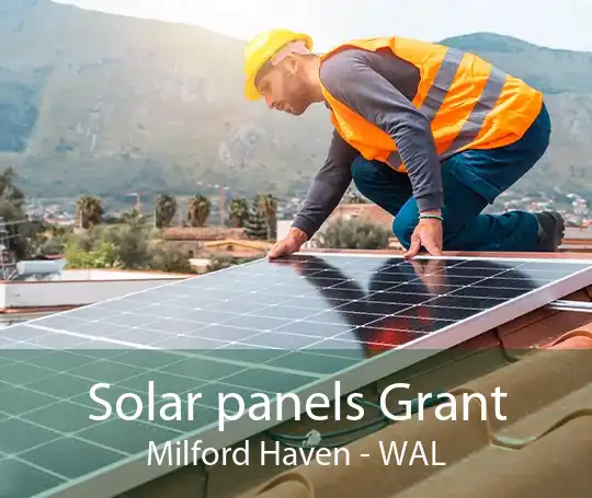 Solar panels Grant Milford Haven - WAL